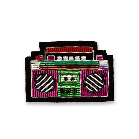 Broche Ghetto Blaster de MACON & LESQUOY 4,6 x 3 cm