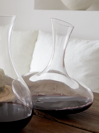 Carafe pour la décantation du vin