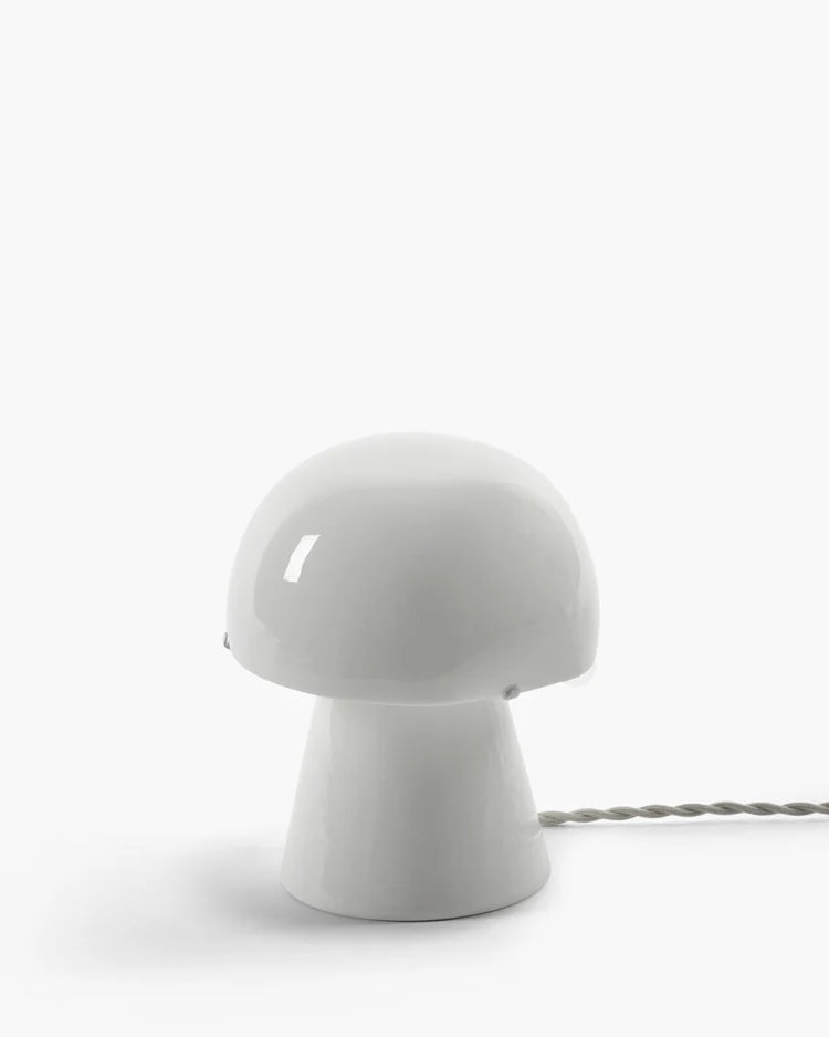 Lampe de table champignon blanc "Terres de rêves" d'Anita Le Grelle pour Serax