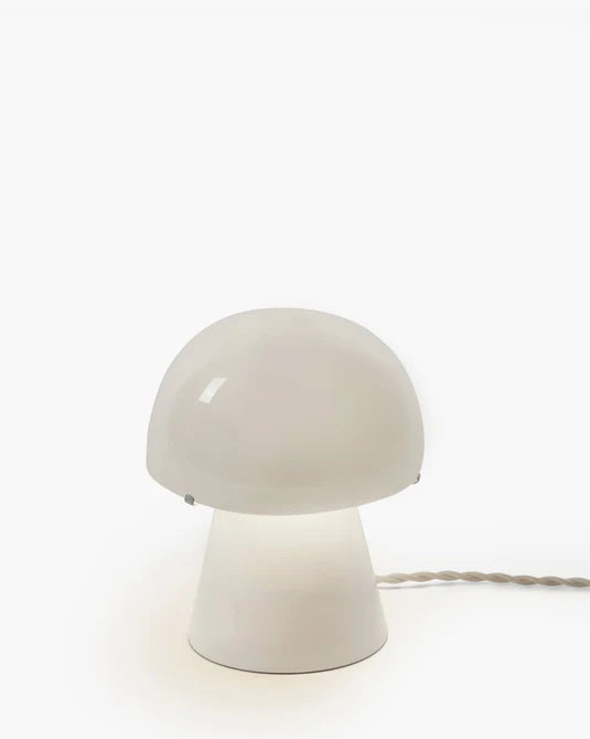 Lampe de table champignon blanc "Terres de rêves" d'Anita Le Grelle pour Serax