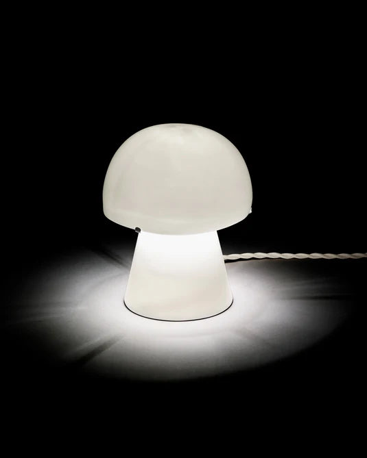 Lampe de table champignon blanc "Terres de rêves" d'Anita Le Grelle pour Serax