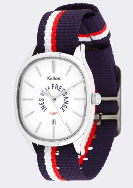 Montre Colorama de Inès de la Fressange et KELTON coloris bleu