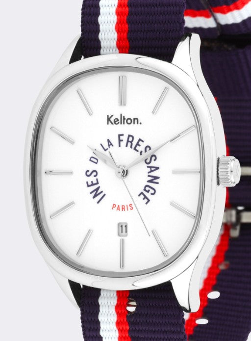 Montre Colorama de Inès de la Fressange et KELTON coloris bleu