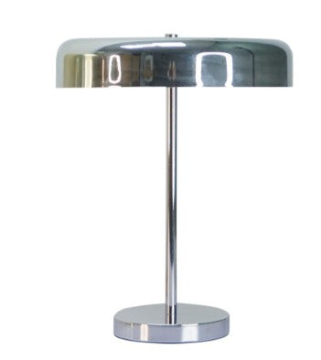 Lampe sur pied  tout chrome esprit vintage seventies