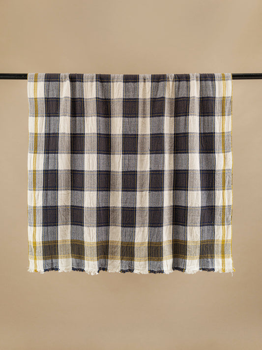 Plaid en coton MOISMONT 100 x 170 cm