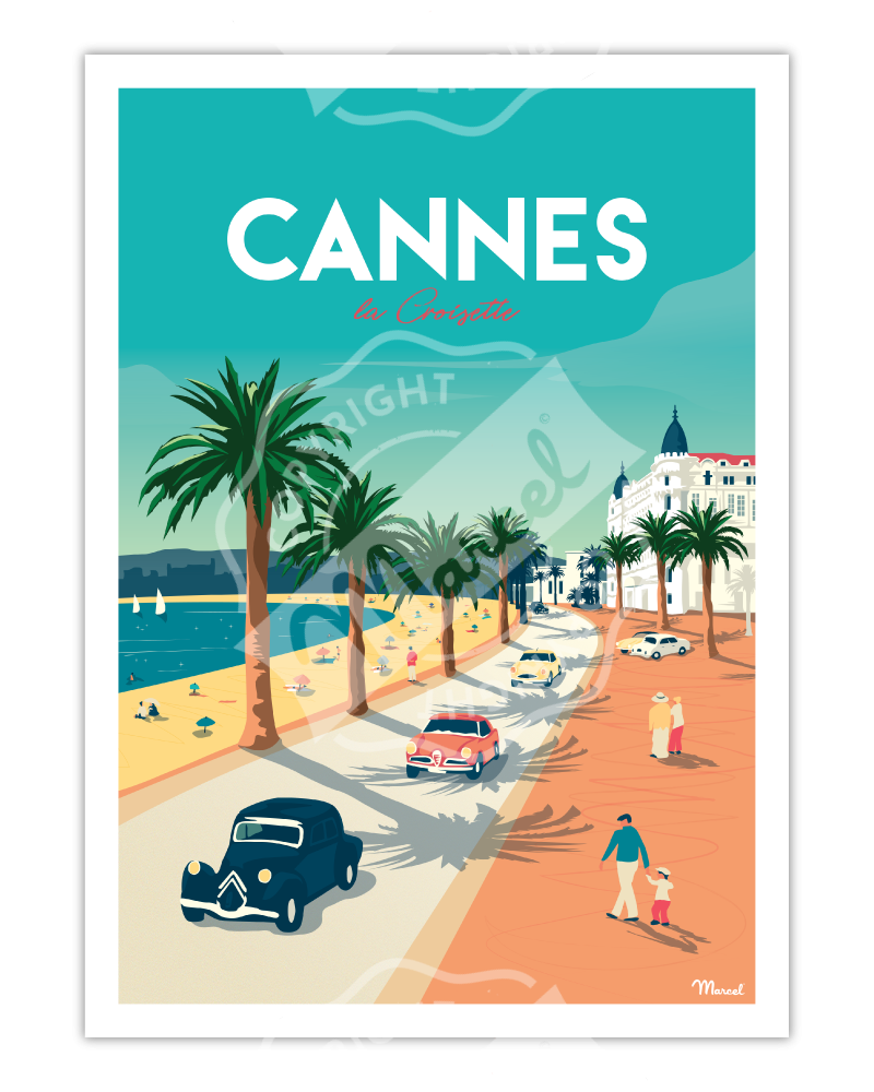 Affiches des Villes de bord de mer