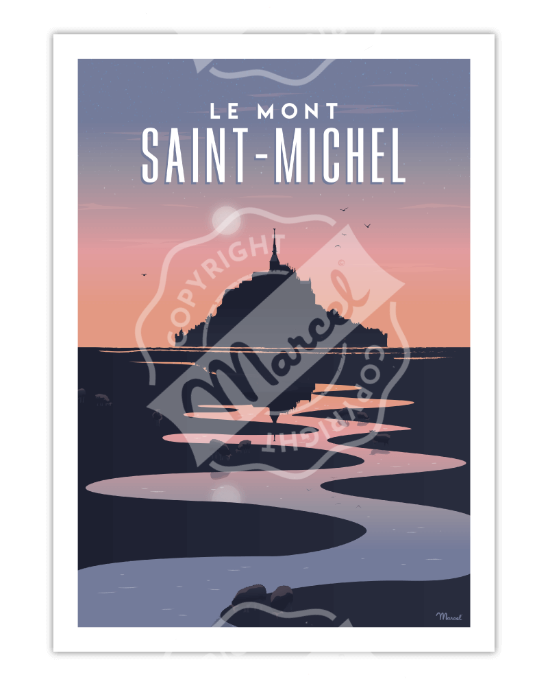 Affiches des Villes de bord de mer