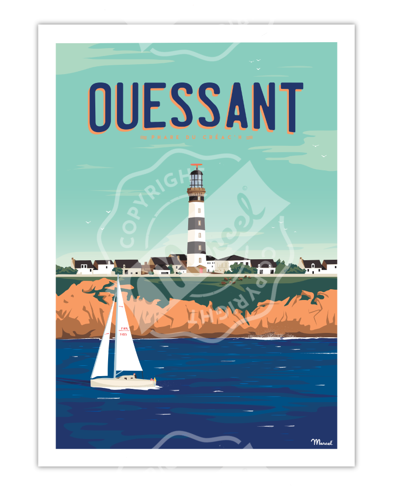 Affiches des Villes de bord de mer