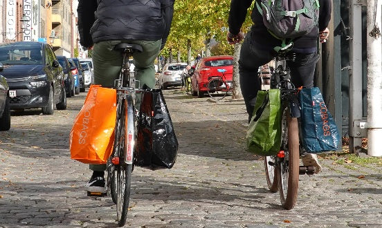 Bikezac : le sac de courses pour vélo